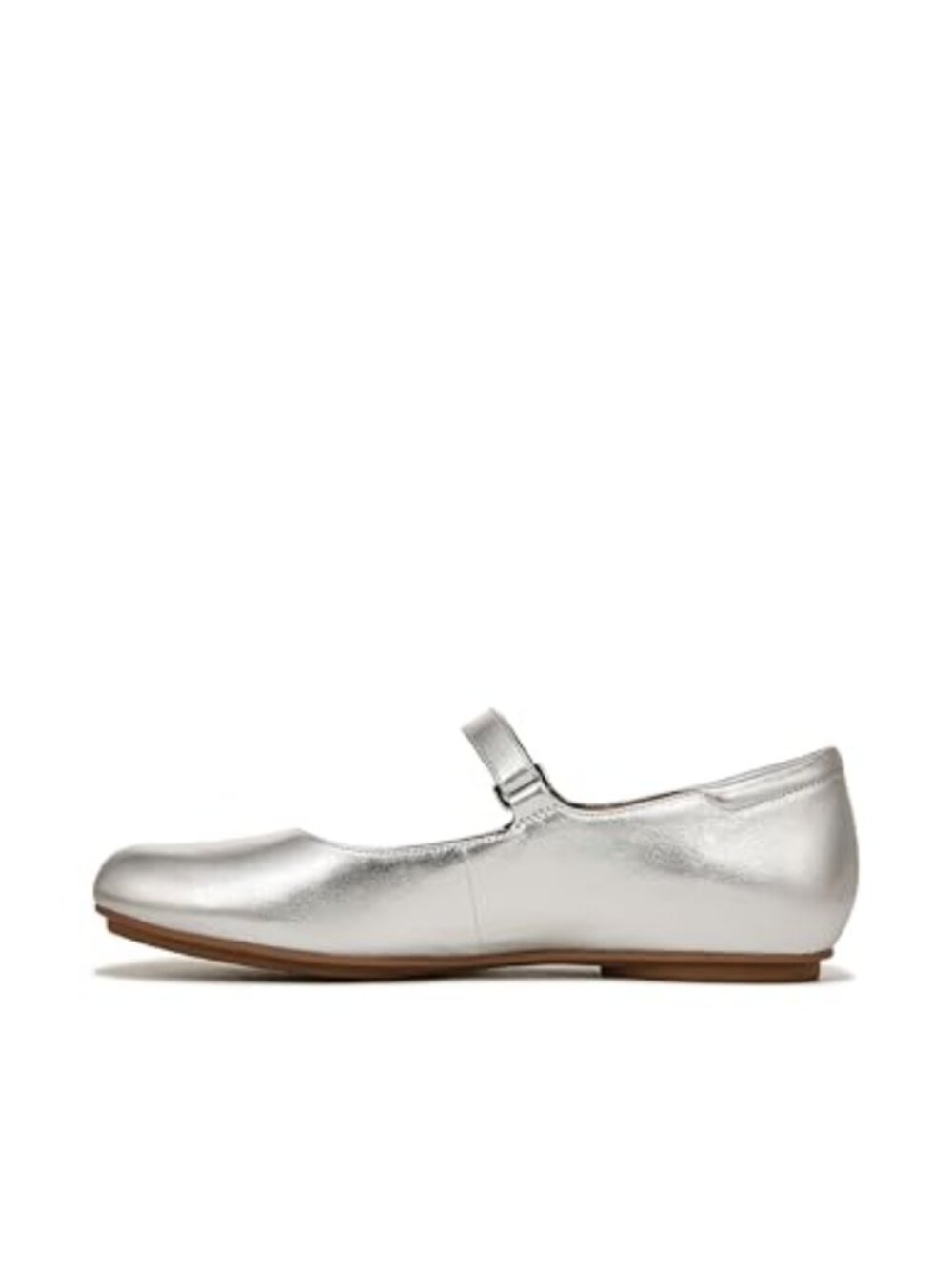 Mary Jane Round Toe Ballet Flats Leather Hook Loop Comfort